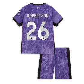 Liverpool Andrew Robertson #26 3rd Trikot 2023-24 Kurzarm (+ kurze hosen)